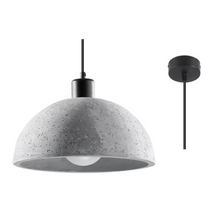 Pablito Pendant in Grey
