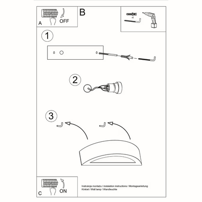 Atena Wall Light