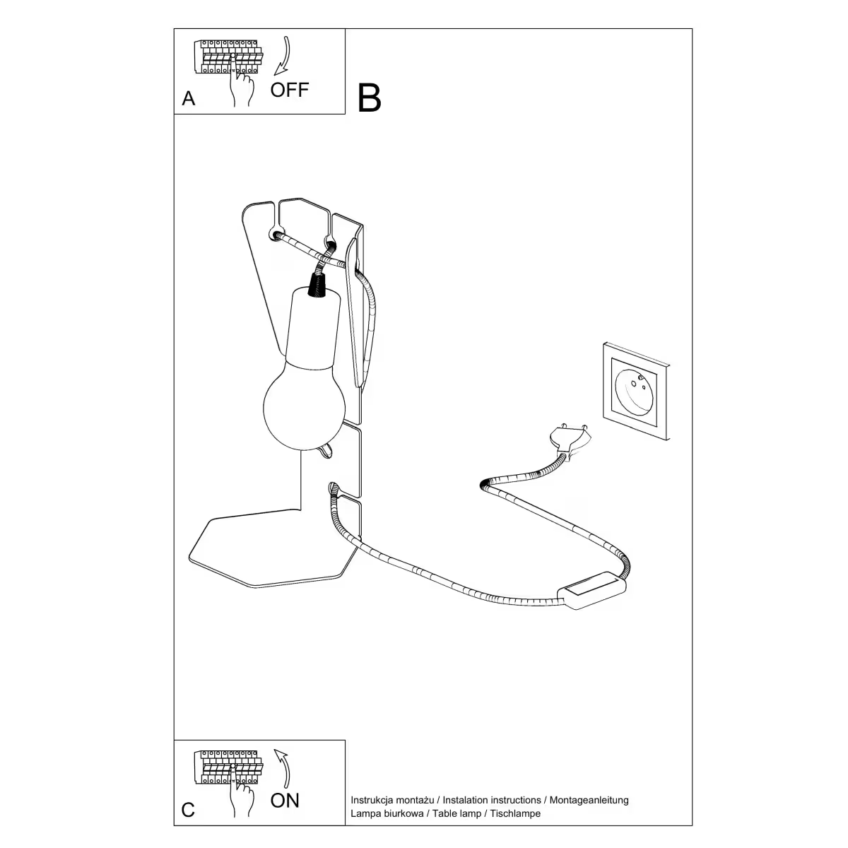Arby Table Lamp