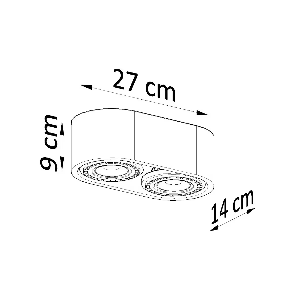Basic 2 Ceiling Light