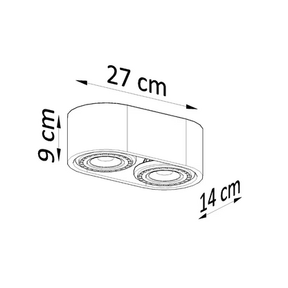 Basic 2 Ceiling Light