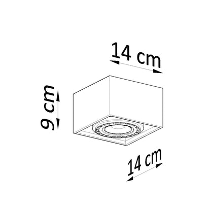 Sollux Quatro Ceiling Light