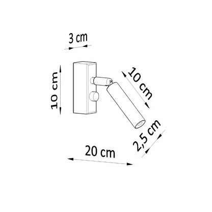 Eyetech 1 Wall Light