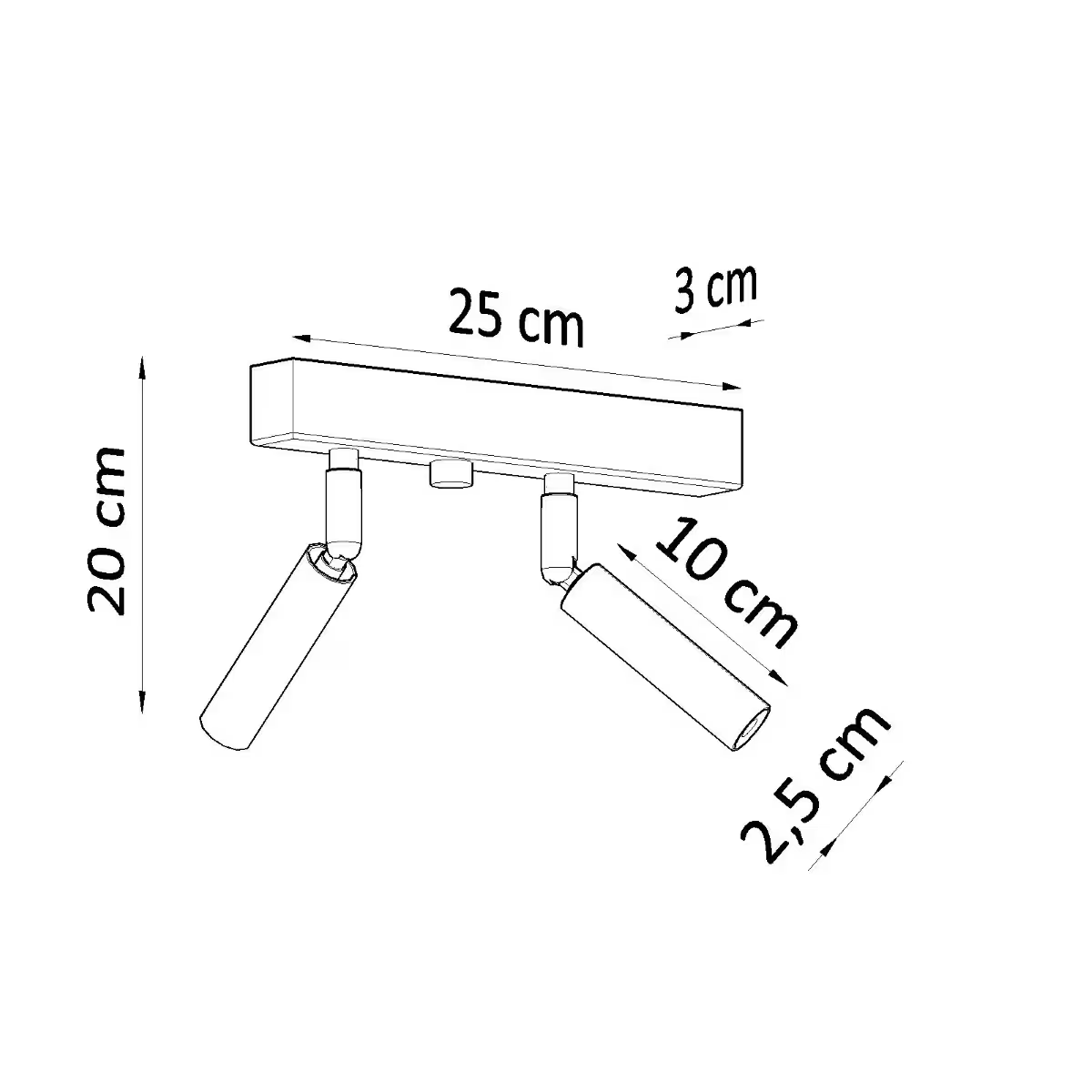 Eyetech 2 Ceiling Light