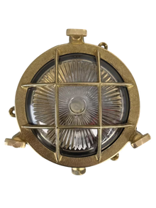 Mini Porthole Bulkhead Outdoor Wall Light