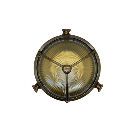 Trident Porthole Bulkhead Outdoor Wall Light