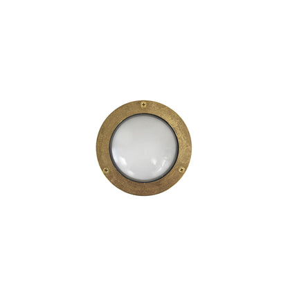 Outdoor Plain Compact Mini Circular Bulkhead Wall Light