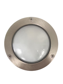 Outdoor Plain Compact Mini Circular Bulkhead Wall Light