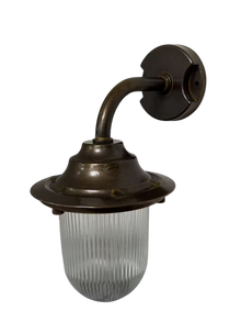 Outdoor Plain Goose Neck Wall Lantern