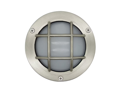 Compact Mini Circular Bulkhead Outdoor Light