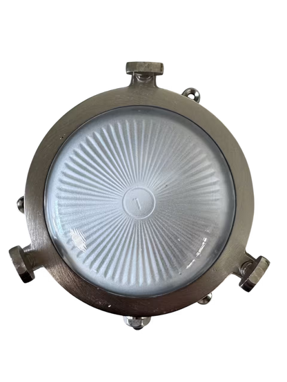 Plain Mini Porthole Bulkhead Outdoor Wall Light