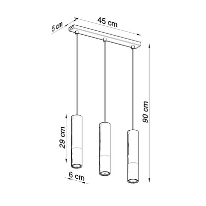 Loopez 3L Pendant