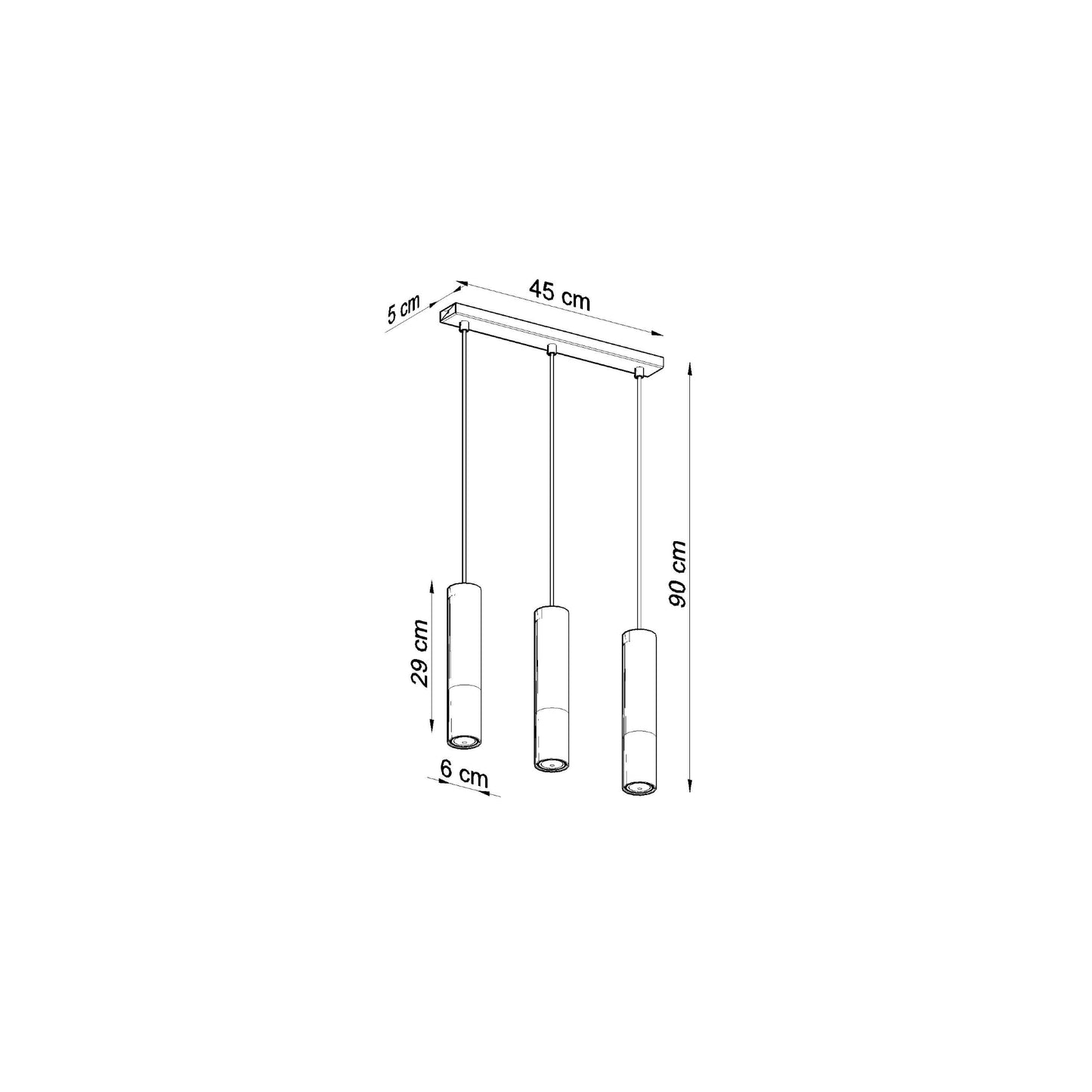 Loopez 3L Pendant