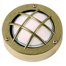 Compact Mini Circular Bulkhead Outdoor Light