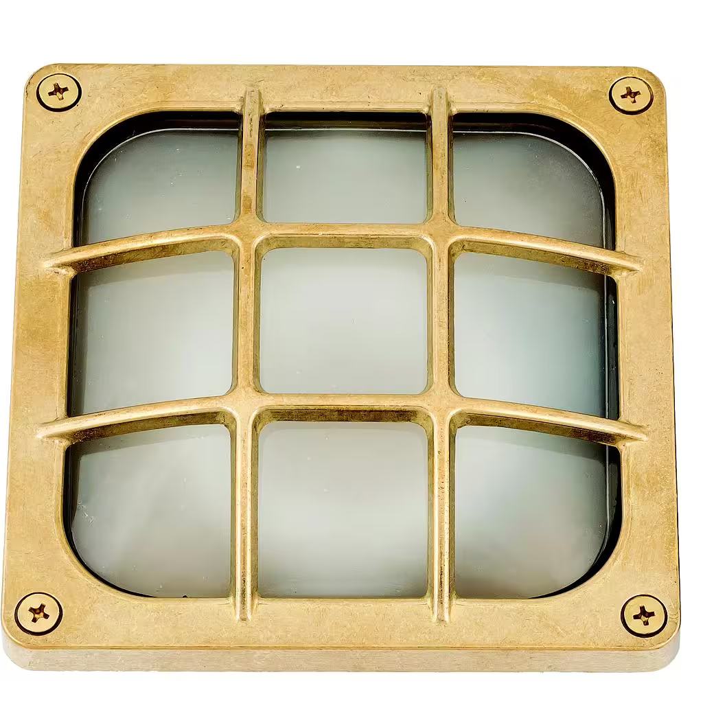 Square Bulkhead Outdoor Wall Light