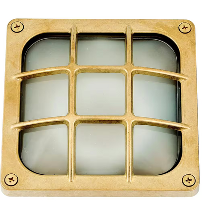 Square Bulkhead Outdoor Wall Light