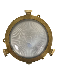 Plain Mini Porthole Bulkhead Outdoor Wall Light
