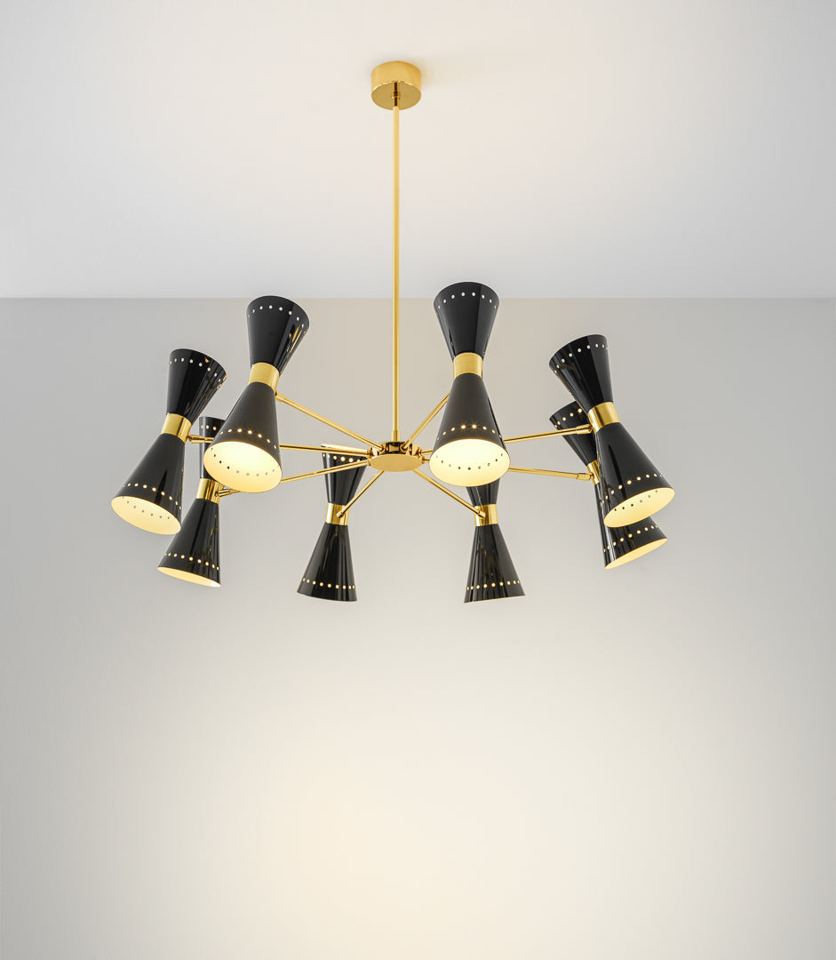 Stilnovo Megafono Chandelier