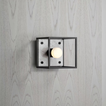 Caged Wall Light