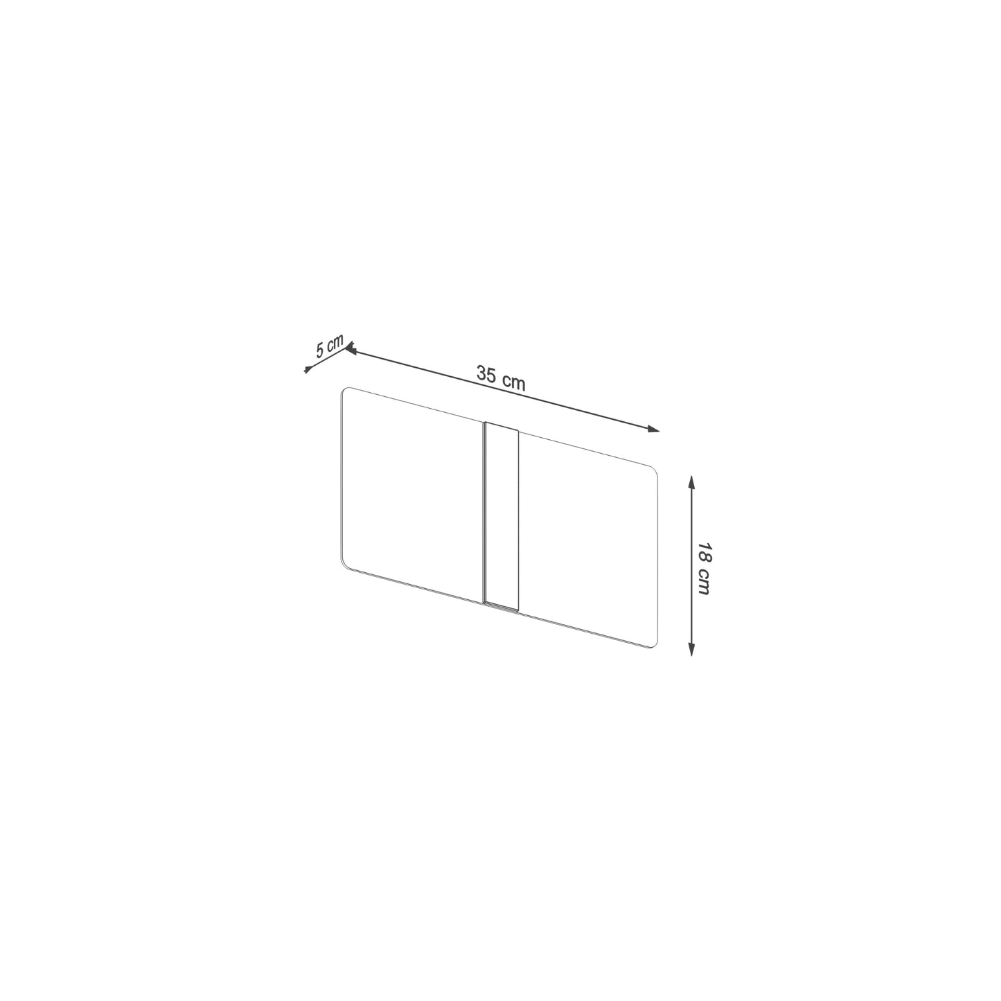 Azalia Wall Light in White