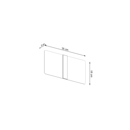 Azalia Wall Light in White