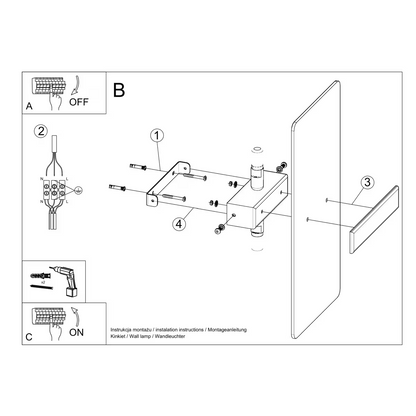 Azalia Wall Light