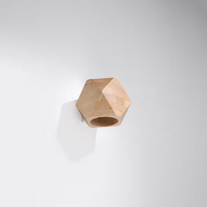 Woody Wall Light in Natural Wood