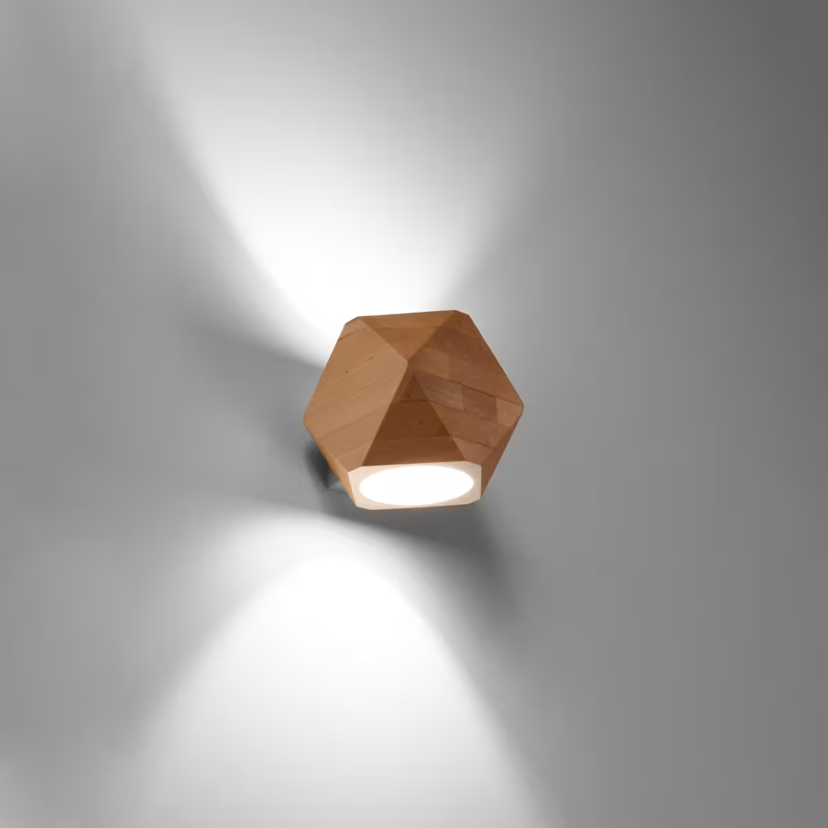 Woody Wall Light in Natural Wood
