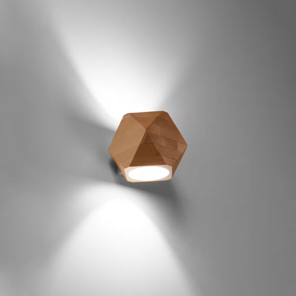 Woody Wall Light in Natural Wood