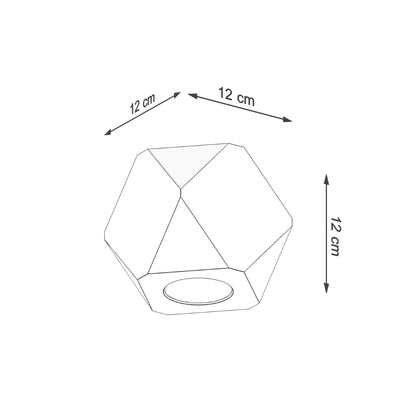 Sollux Woody Surface Ceiling Light