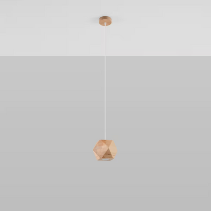 Woody Pendant in Natural Wood