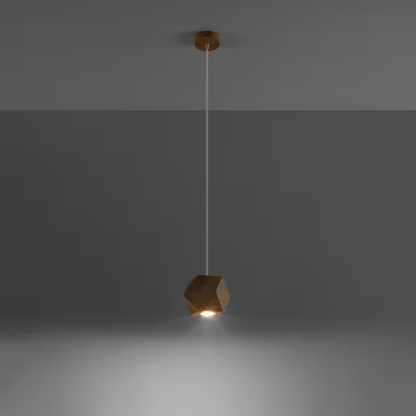 Woody Pendant in Natural Wood
