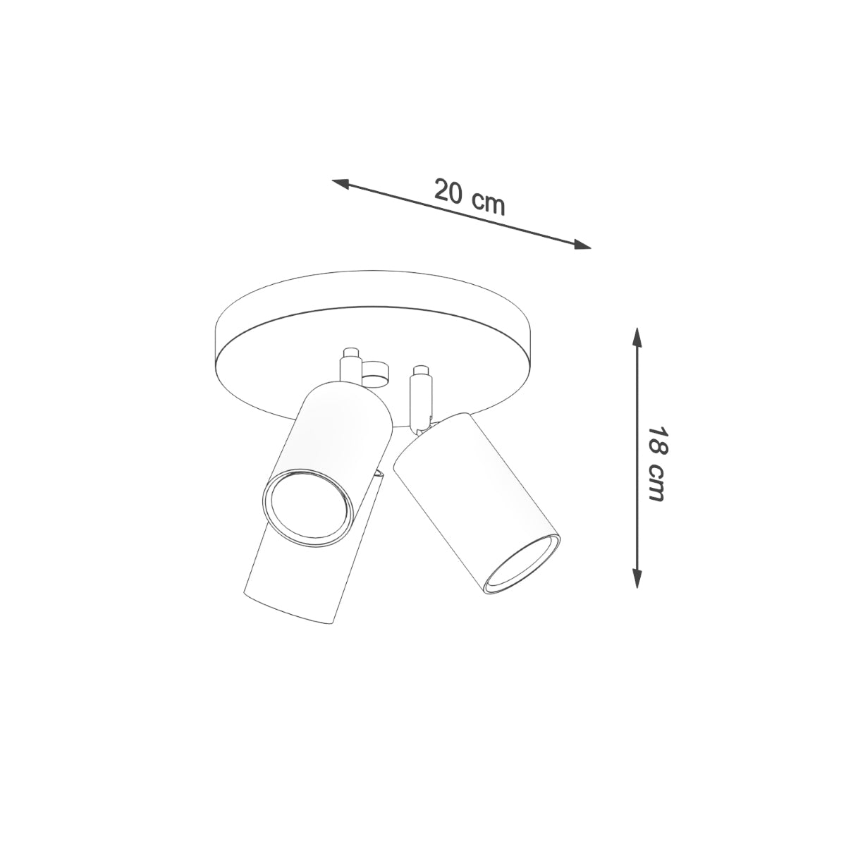 Sollux Ring Ceiling Spotlight