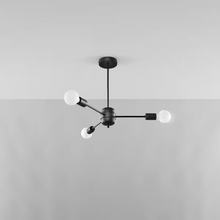 Lango 3 Chandelier in Black
