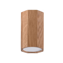 Zeke 10 Ceiling Light in Oak