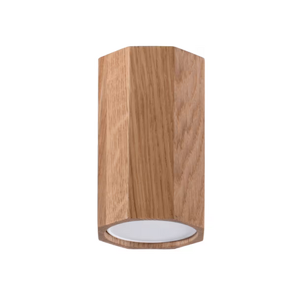 Zeke 10 Ceiling Light in Oak