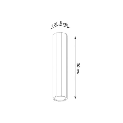 Sollux Zeke Surface-Mounted Ceiling Light