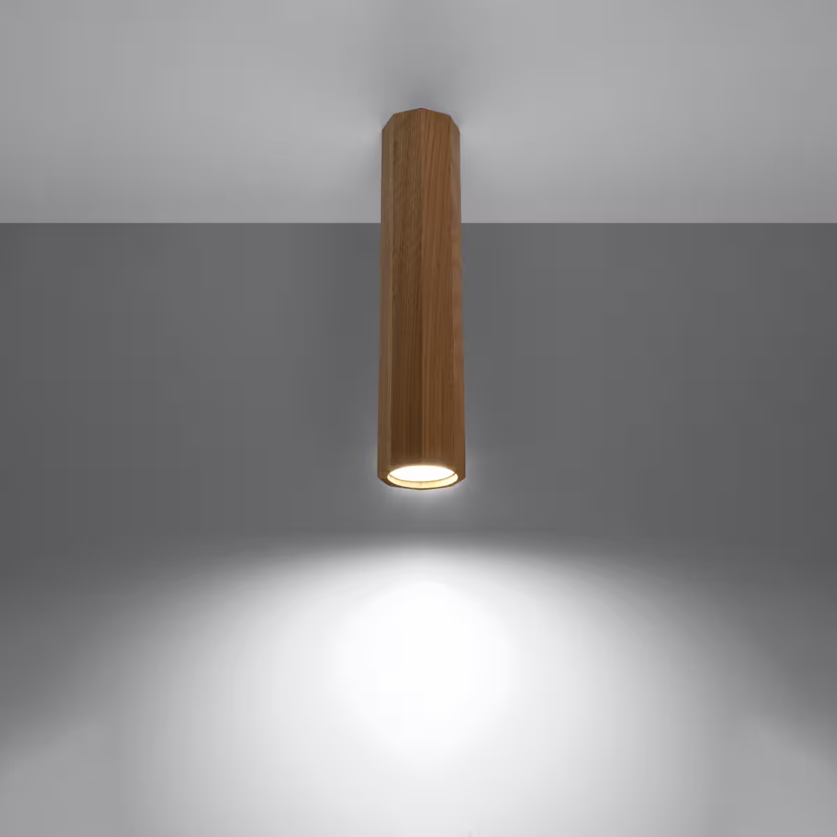 Zeke 30 Ceiling Light in Oak