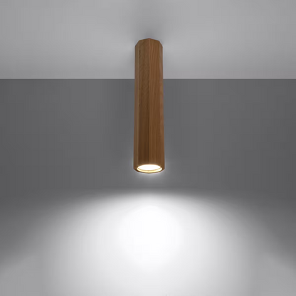 Zeke 30 Ceiling Light in Oak