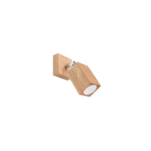 Keke Wall Light in Oak
