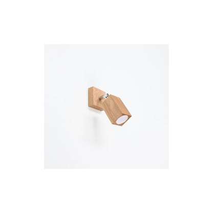 Keke Wall Light in Oak