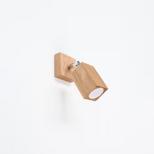 Keke Wall Light in Oak