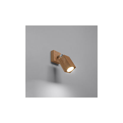 Keke Wall Light in Oak