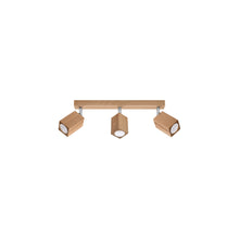 Keke 3 Ceiling Light in Oak