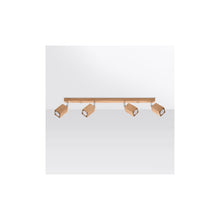 Keke 4 Ceiling Light in Oak