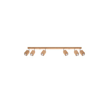Keke 6 Ceiling Light in Oak