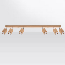 Keke 6 Ceiling Light in Oak