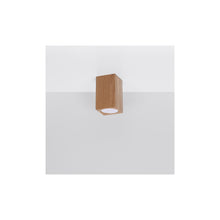 Keke 10 Ceiling Light in Oak