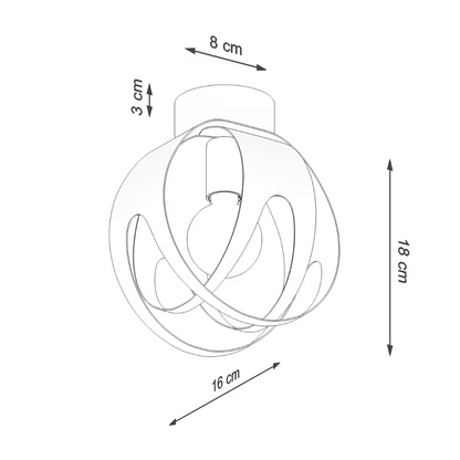 Tulos Ceiling Light