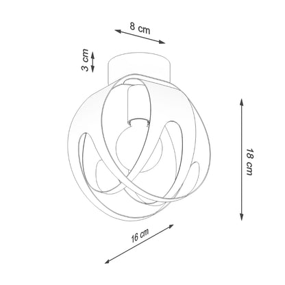 Tulos Ceiling Light
